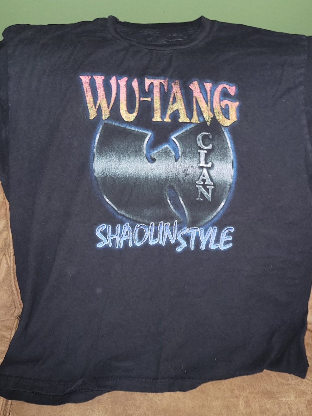 Uniqlo Black Wu-Tang Clan Shaolin Style Graphic T-Shirt